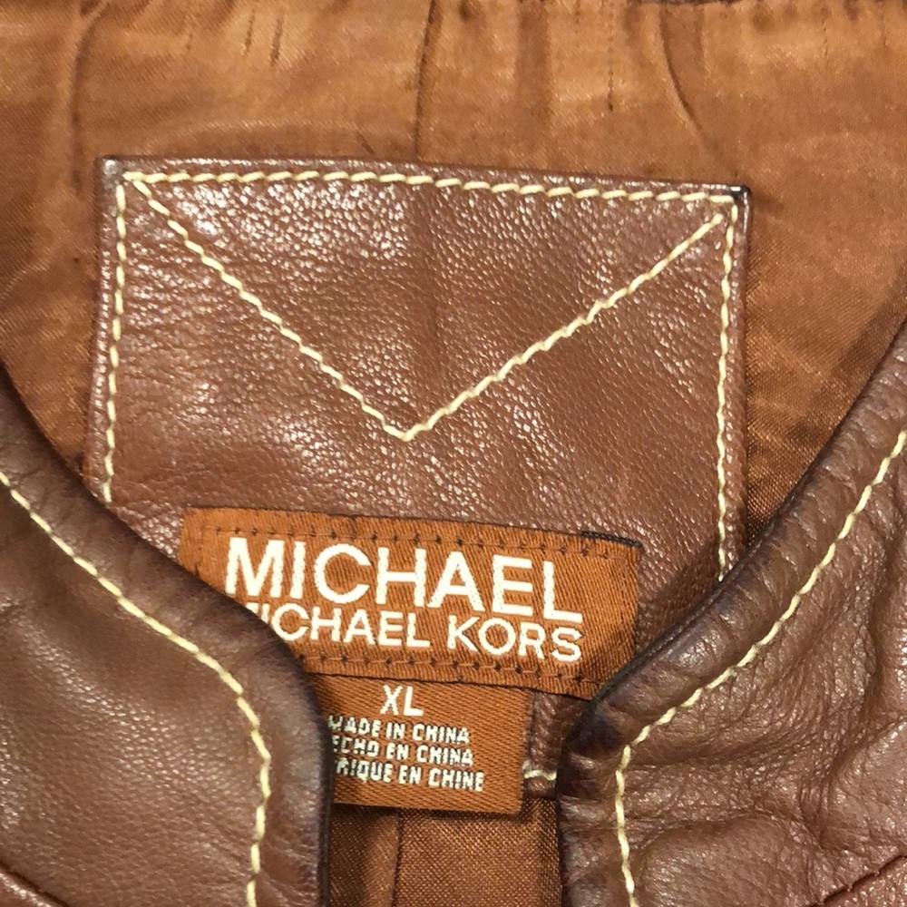 🔥🔥Michael Michael Kors leather jacket - Picture 2 of 15